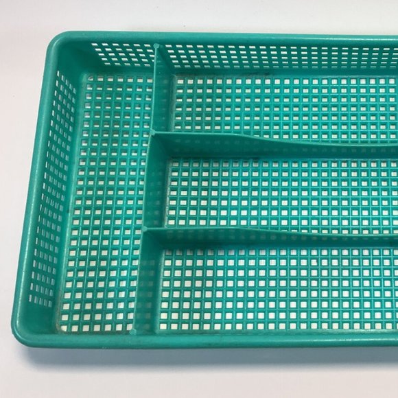 vintage Kitchen Silverware utensil Flatware tray Storage Organizer Kitch… - Picture 1 of 8